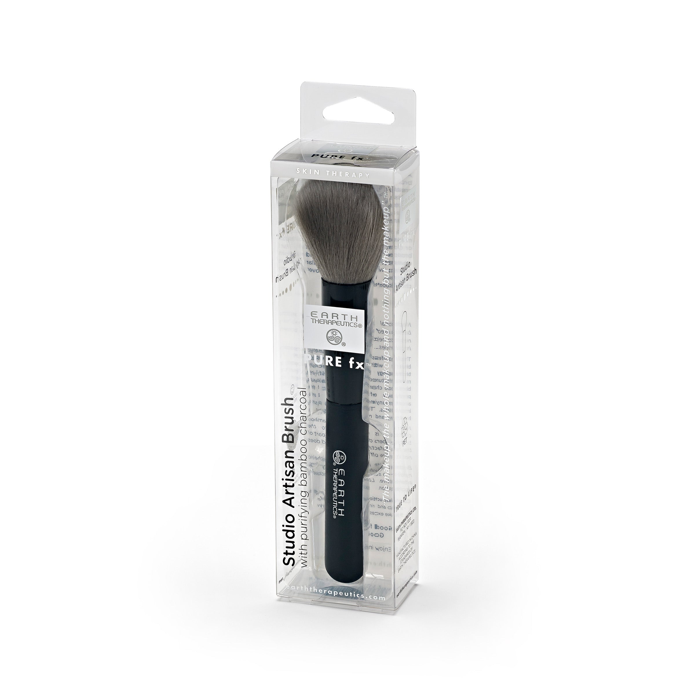 earth-therapeutics-studio-artisan-brush-charcoal-medium-multi-use-makeup-brush image 2
