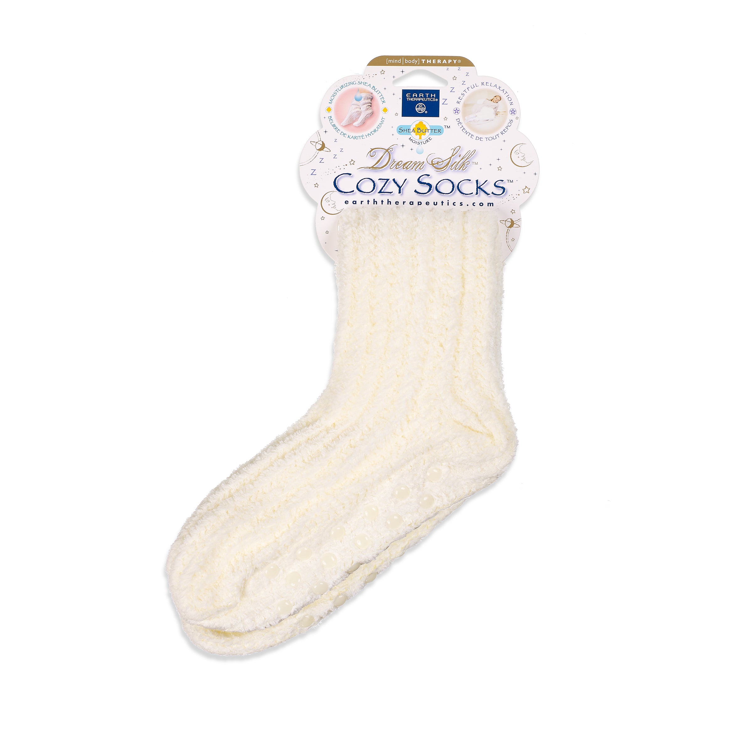 earth-therapeutics-cozy-socks-with-shea-butter-silk-soft-moisturizing-socks image 6