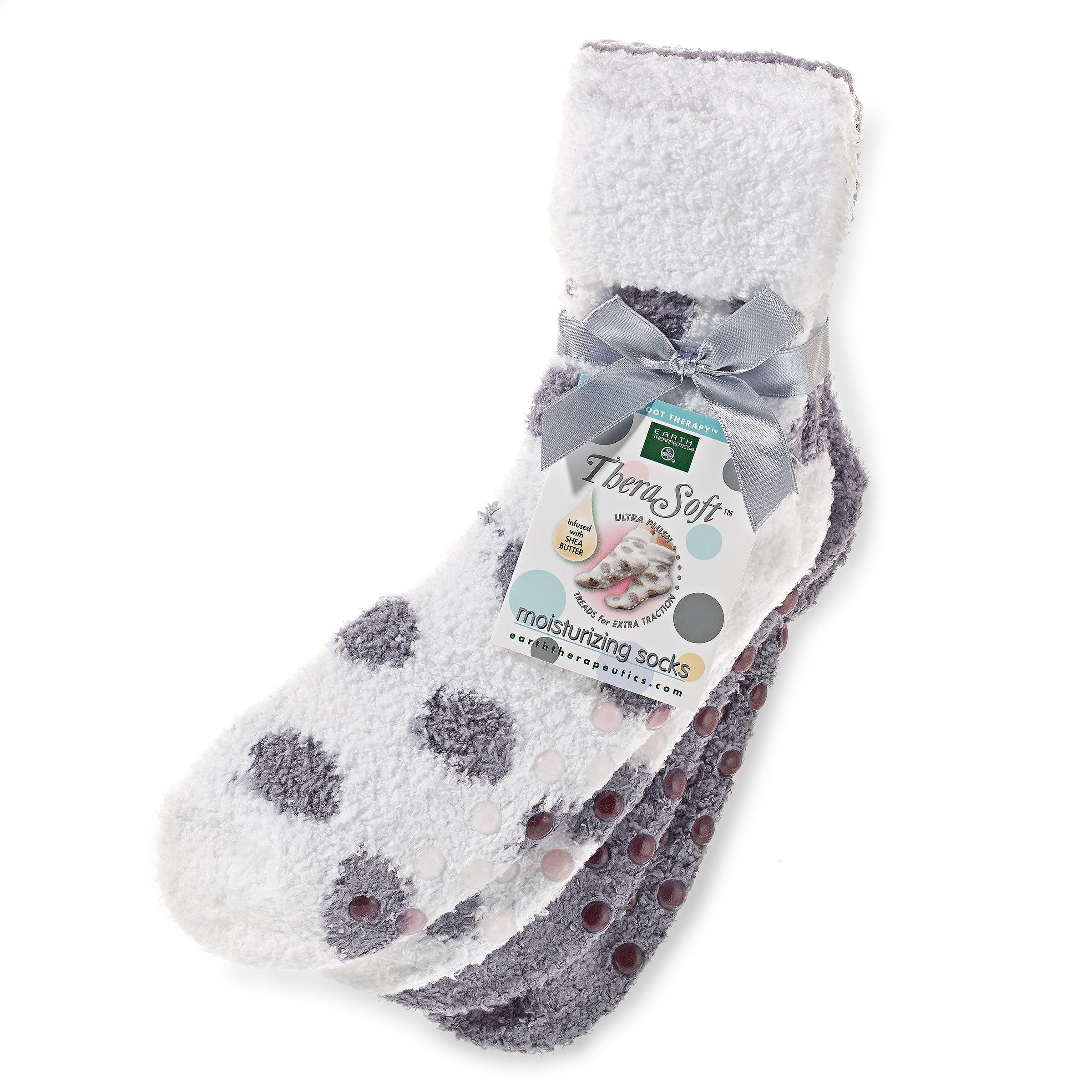 earth-therapeutics-thera-soft-moisturizing-socks-2-pack-shea-butter-infused-non- image 5