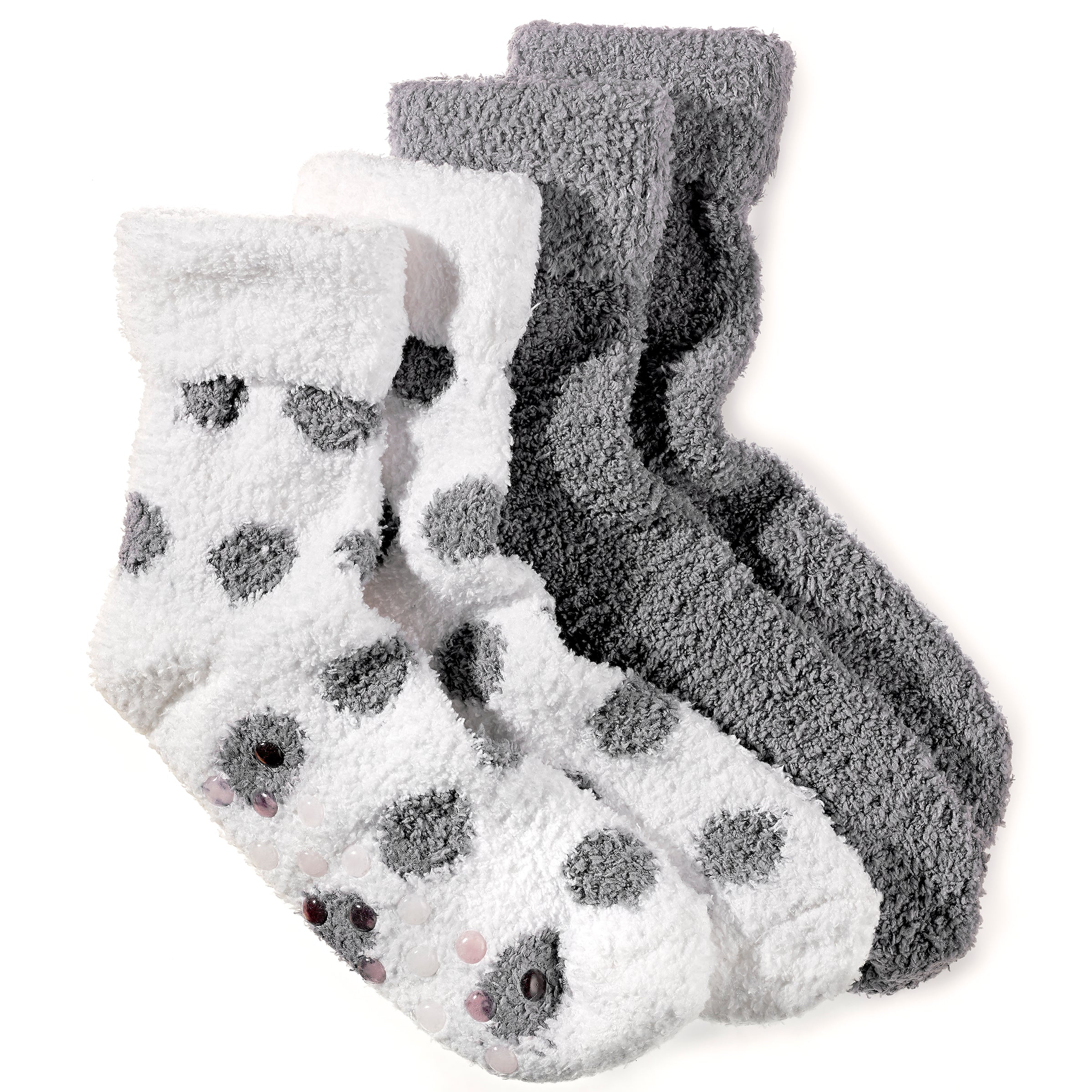 earth-therapeutics-thera-soft-moisturizing-socks-2-pack-shea-butter-infused-non- image 6