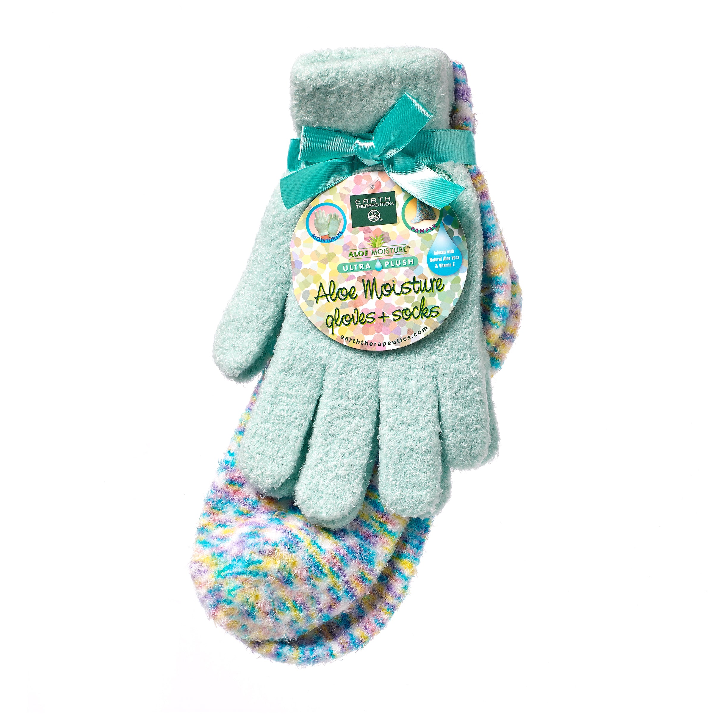 earth-therapeutics-aloe-gloves-socks-combo-moisturizing-gift-set-with-aloe-vera- image 6
