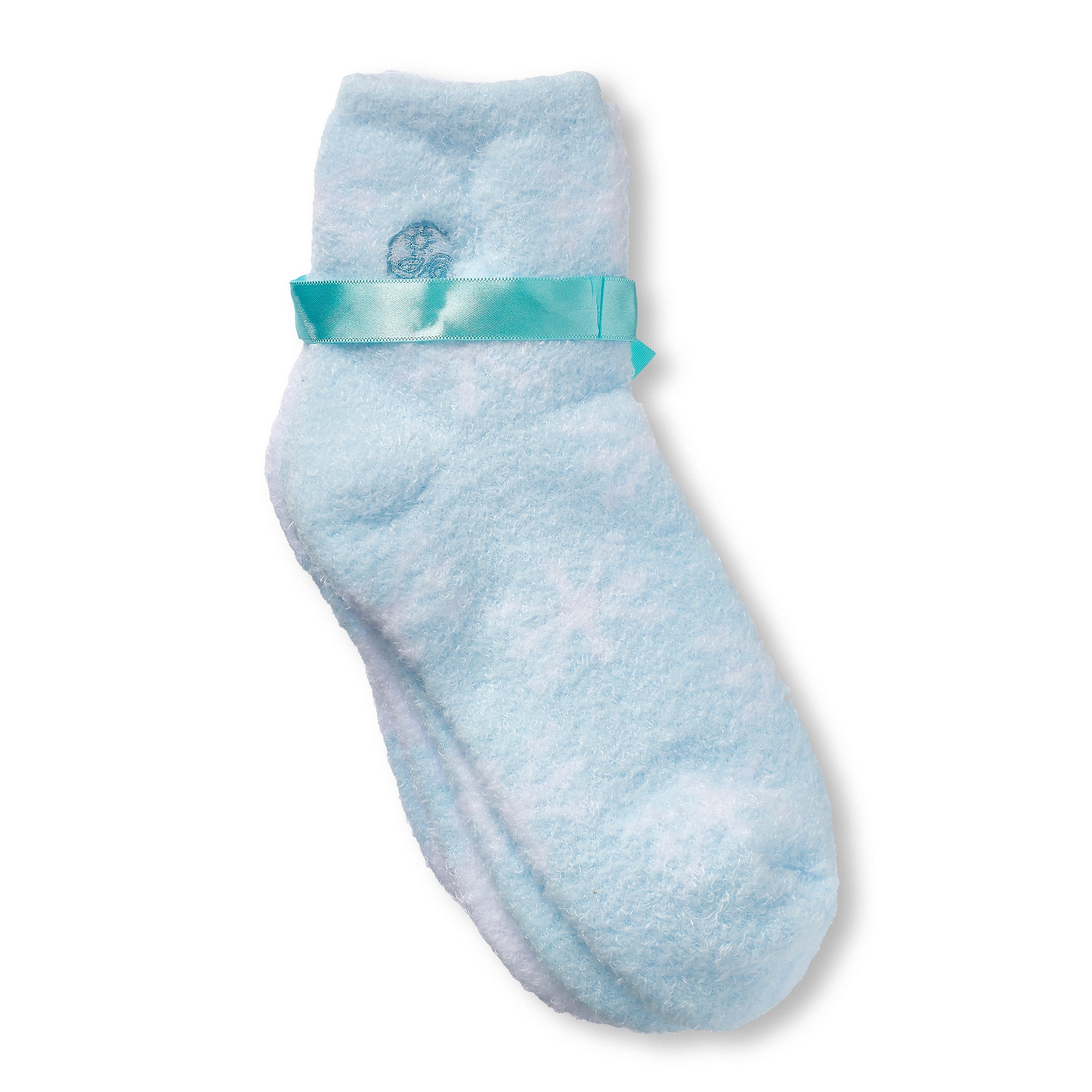 earth-therapeutics-aloe-moisture-socks-2-pack-snowflake image 3
