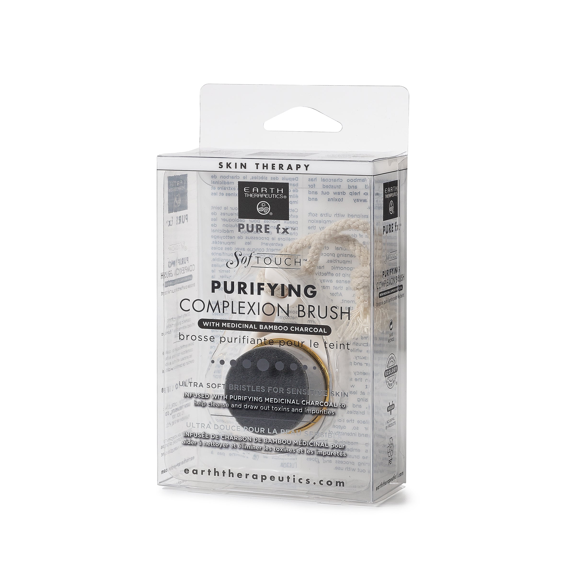 earth-therapeutics-softouch-purifying-complexion-brush-charcoal image 2