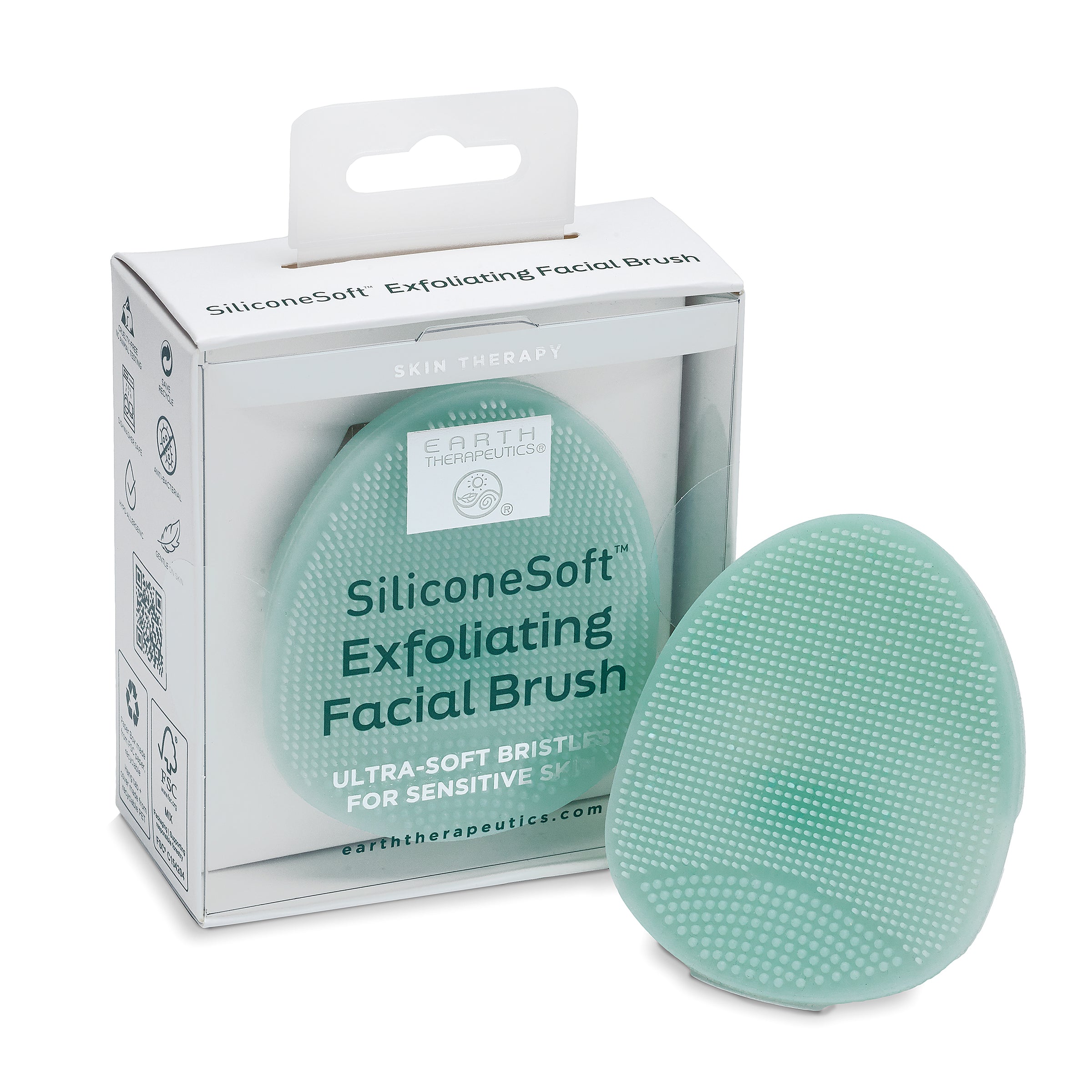 earth-therapeutics-siliconesoft-exfoliating-facial-brush-100-premium-silicone-ge image 1