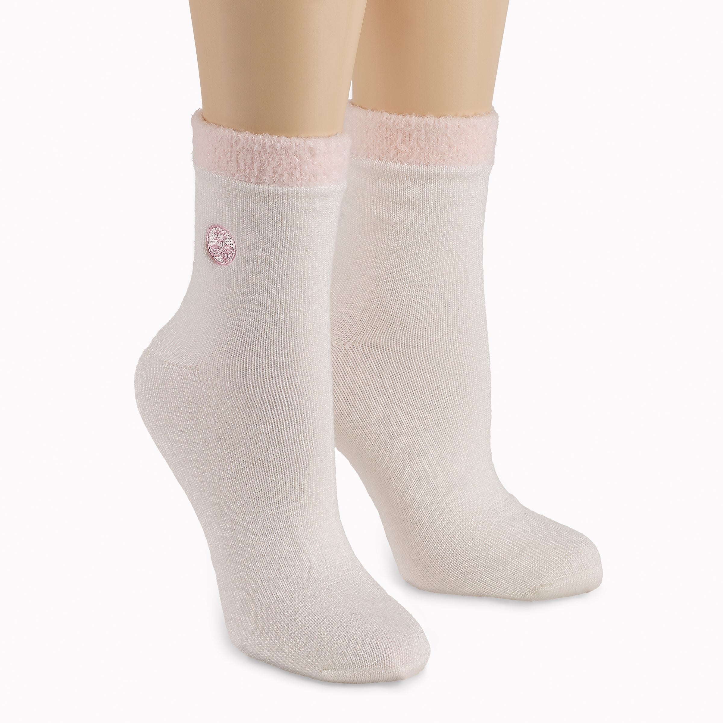 earth-therapeutics-thermal-double-layer-socks-pink-moisturizing-shea-butter-infu image 4