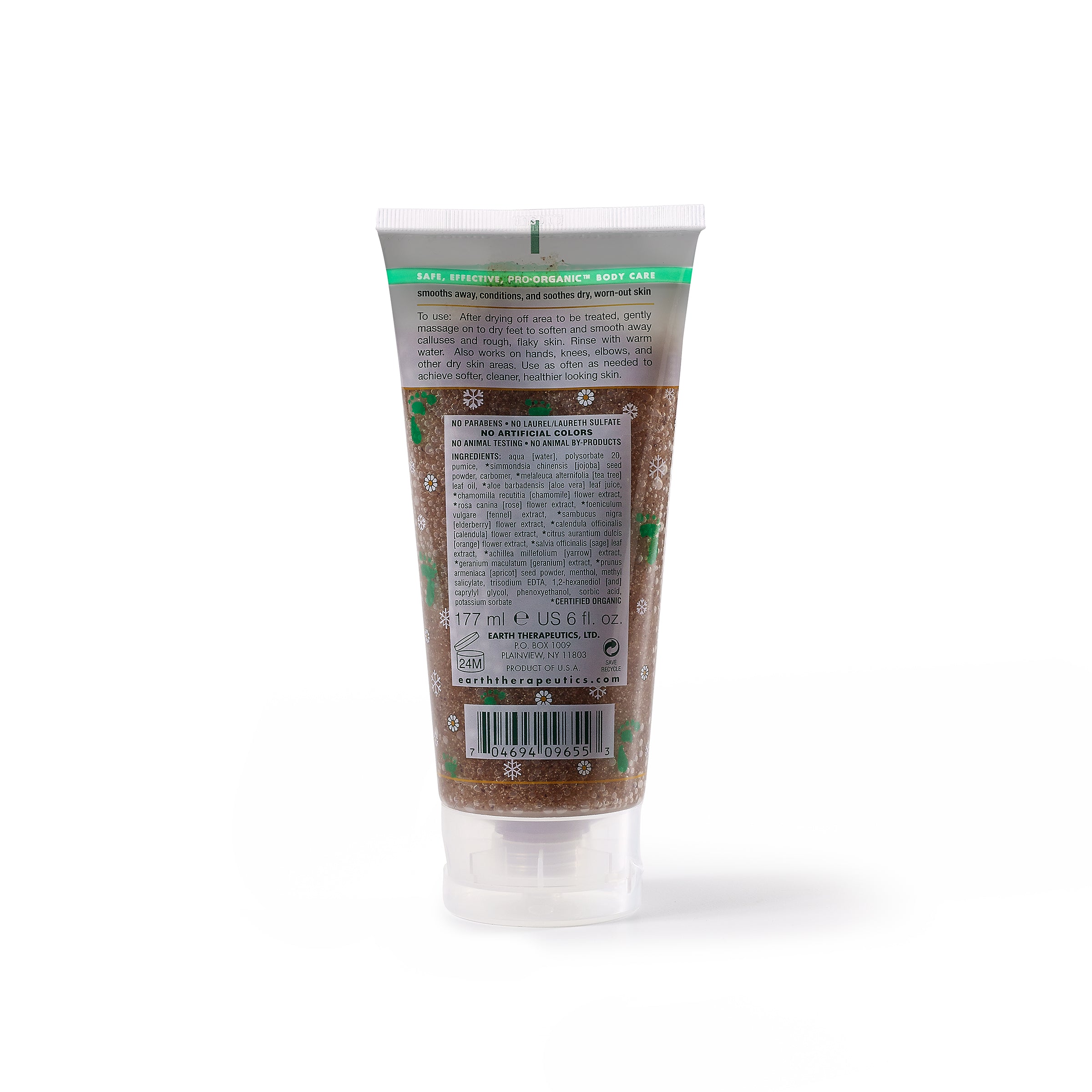 earth-therapeutics-tea-tree-oil-cooling-foot-scrub-exfoliating-pumice-treatment- image 3