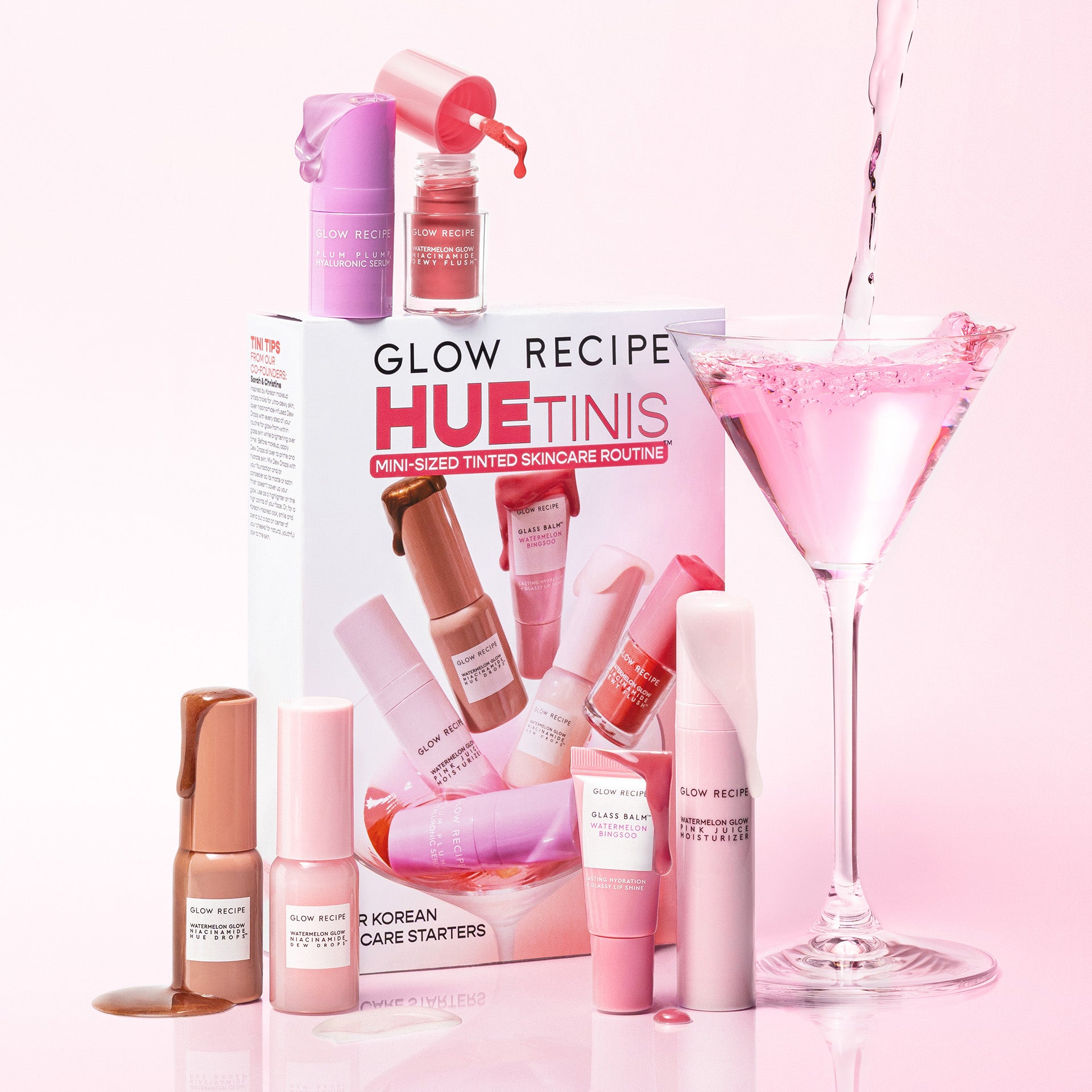 glow-recipe-huetinis-mini-tinted-skincare-set image 1