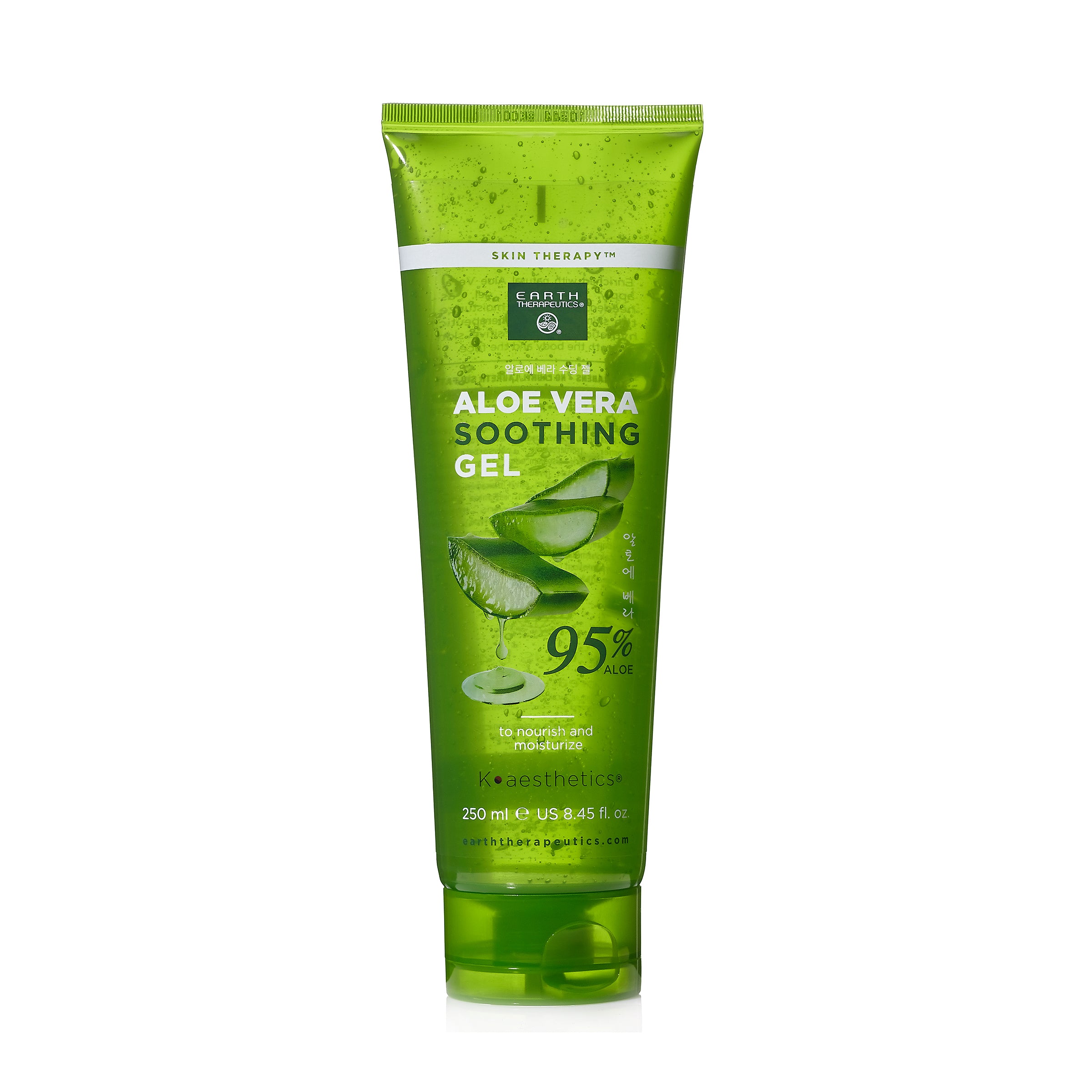 earth-therapeutics-aloe-vera-soothing-gel-95-aloe-for-face-and-body image 2