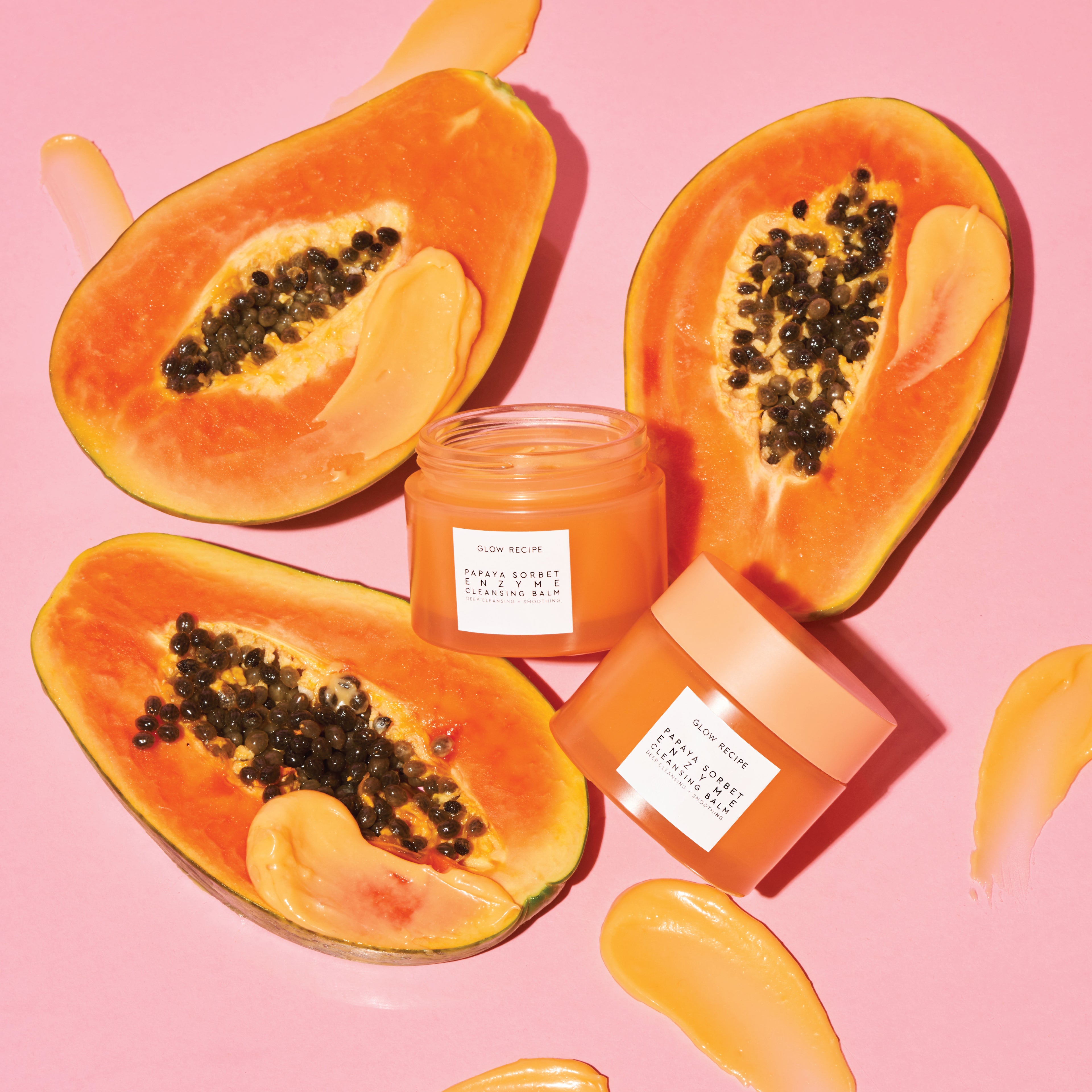 glow-recipe-papaya-sorbet-enzyme-cleansing-balm image 3