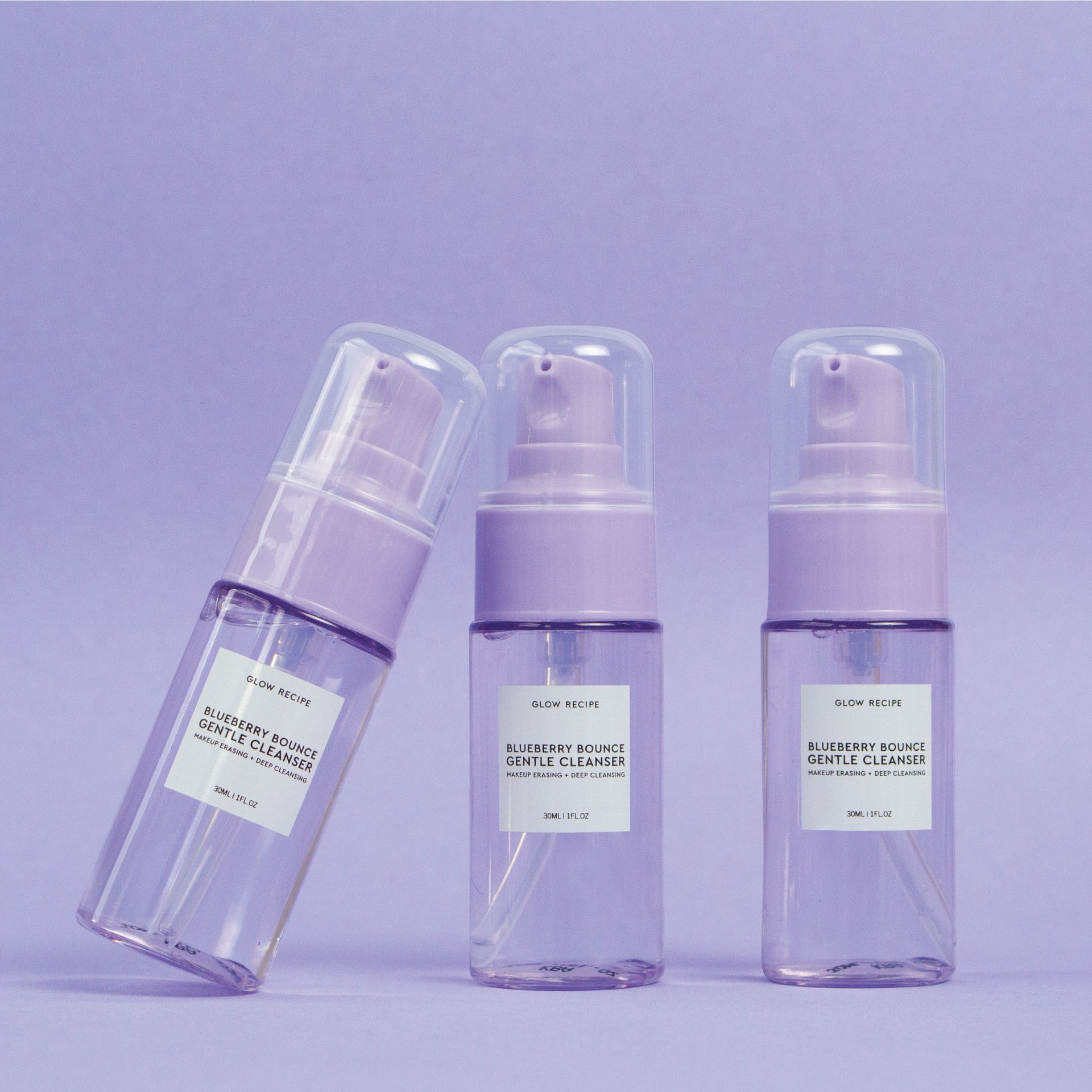 glow-recipe-mini-blueberry-bounce-gentle-cleanser-3-in-1-makeup-eraser-cleanser- image 3