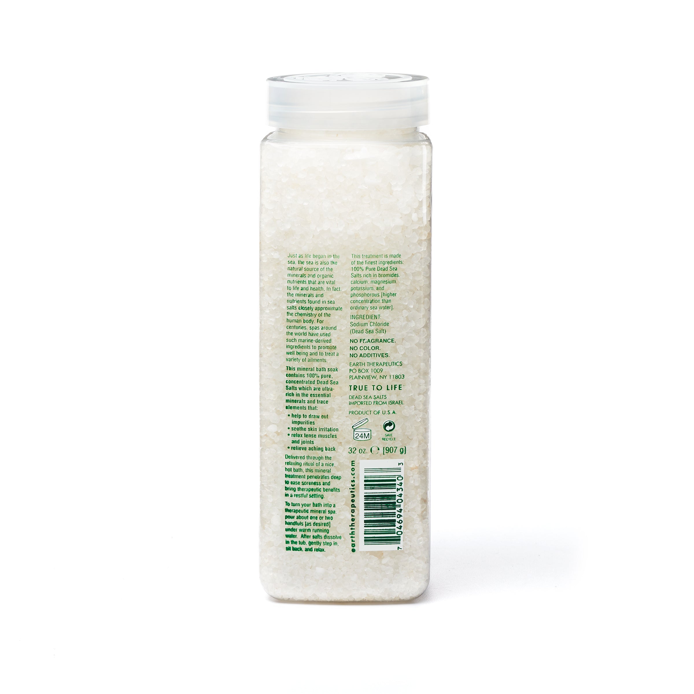 earth-therapeutics-dead-sea-salt-mineral-bath-32-oz-100-pure-dead-sea-salts image 3