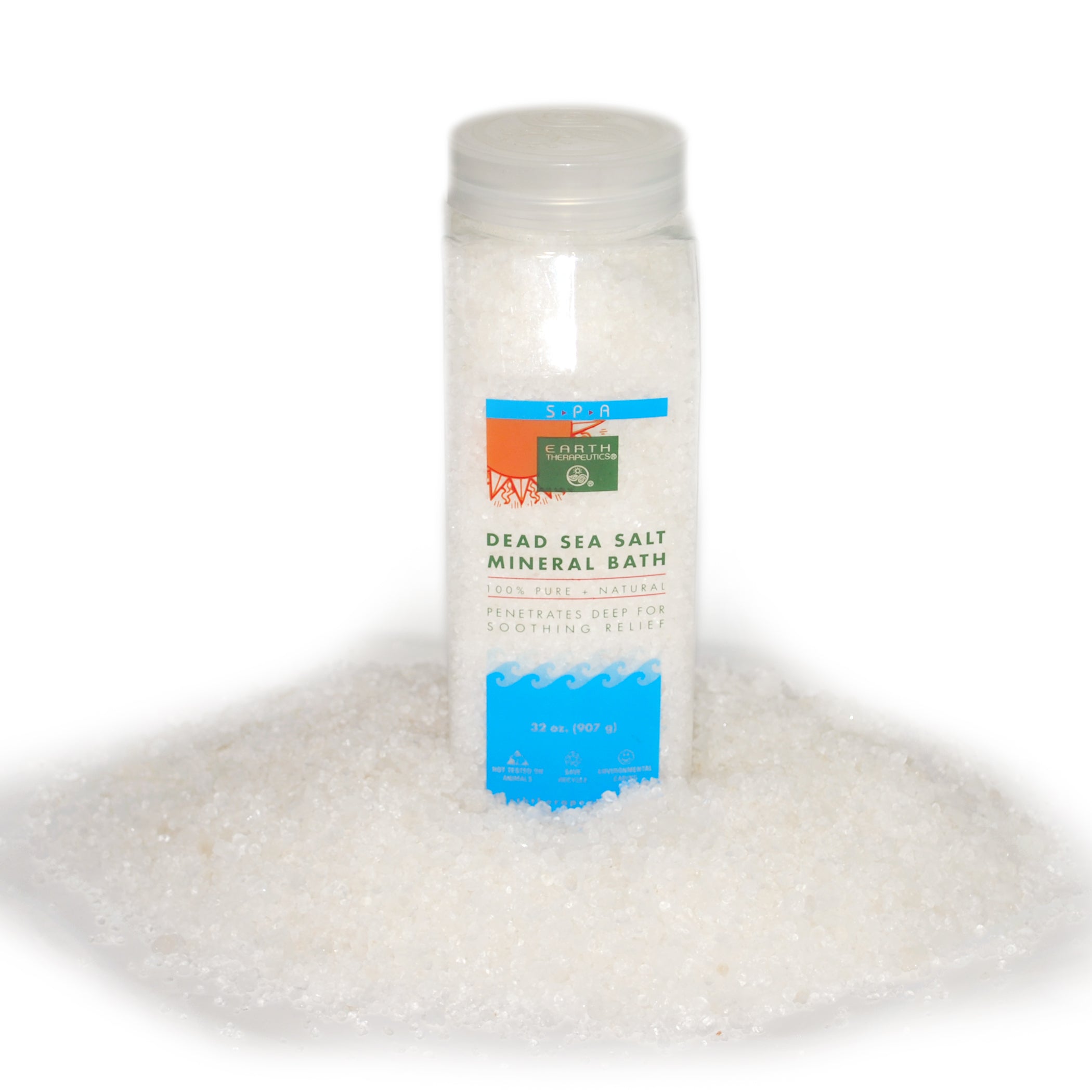 earth-therapeutics-dead-sea-salt-mineral-bath-32-oz-100-pure-dead-sea-salts image 1