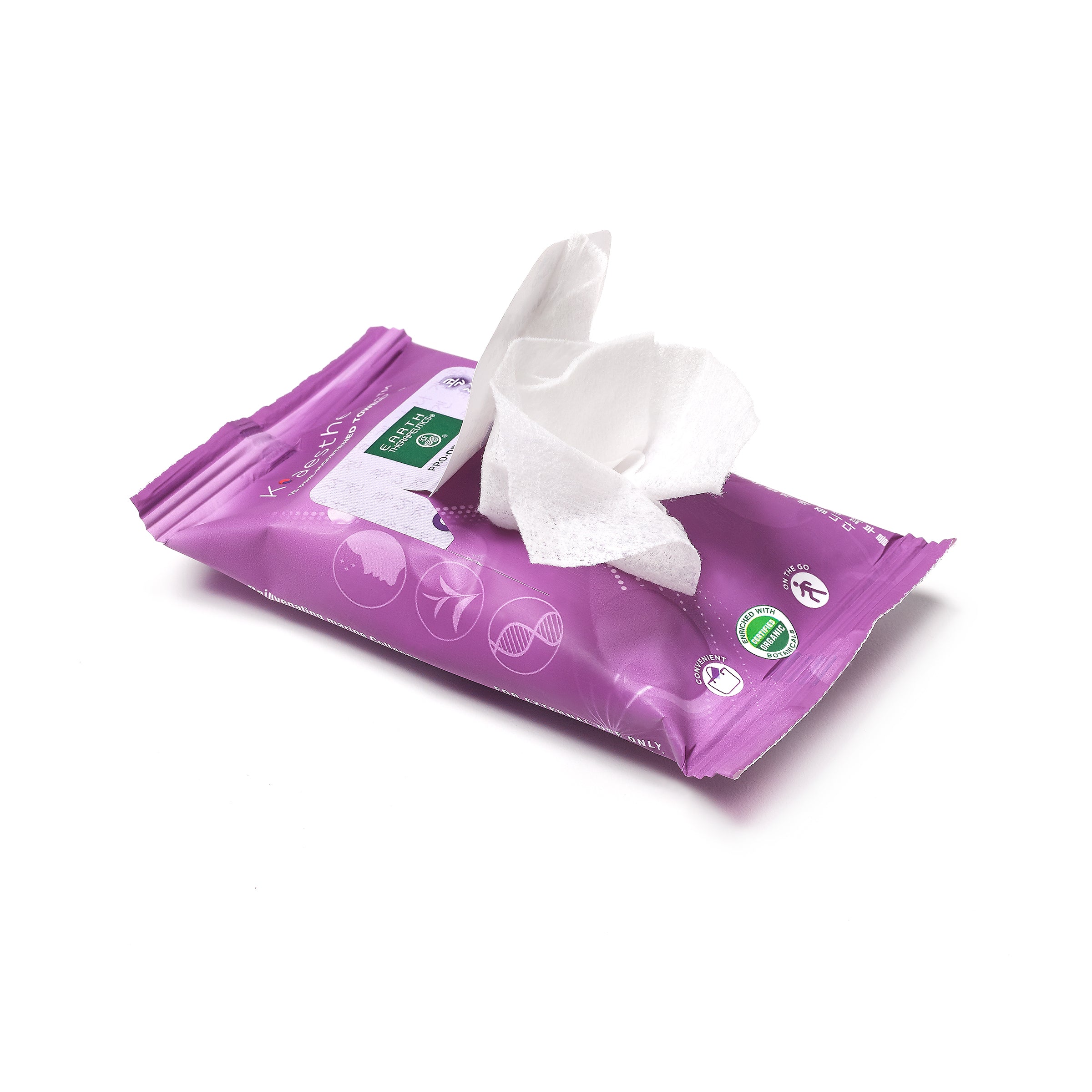 earth-therapeutics-cleansing-facial-towelettes-3-pack-travel-size-retinol-tea-tr image 6