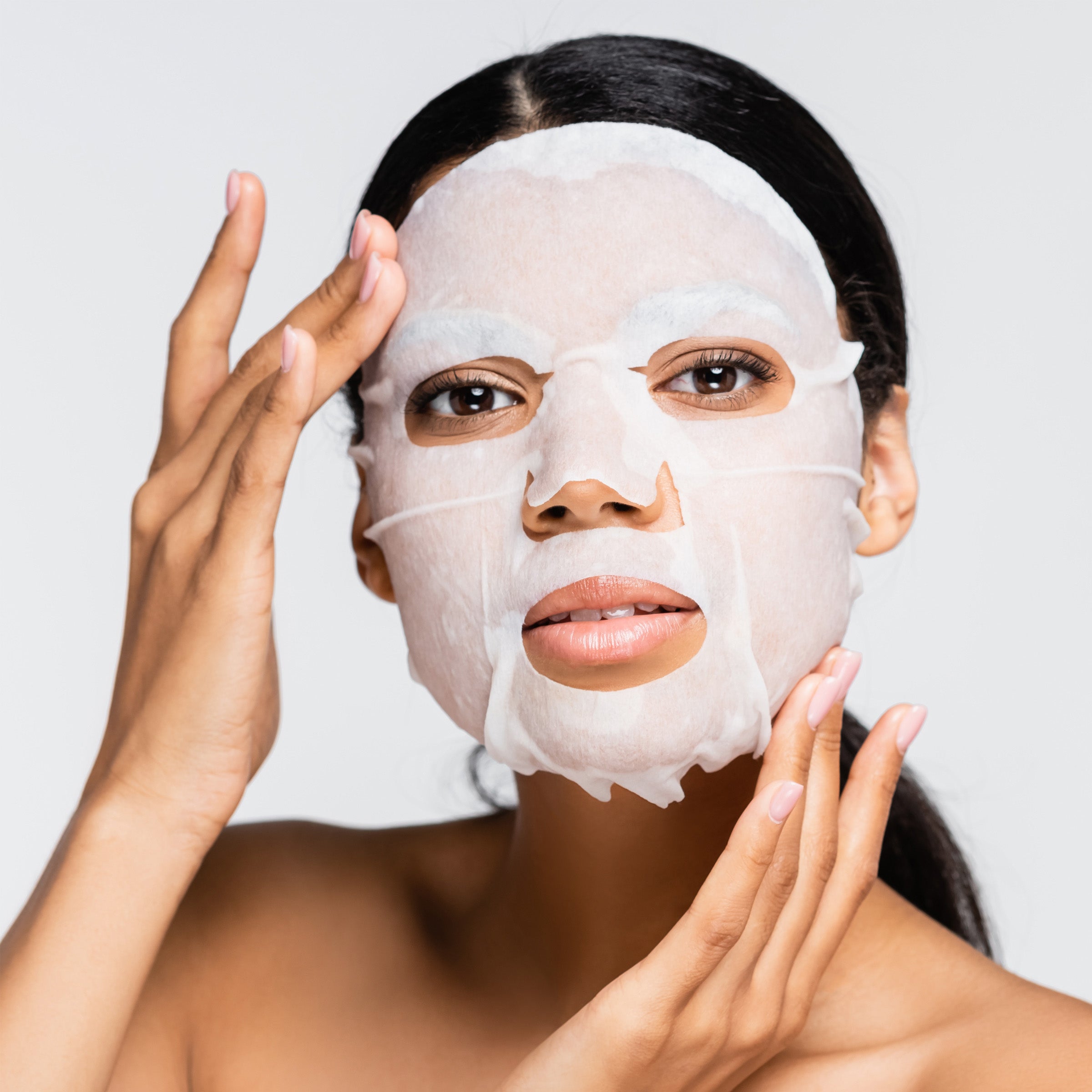 earth-therapeutics-vitamin-e-mask-5-pack-biodegradable-sheet-masks image 4