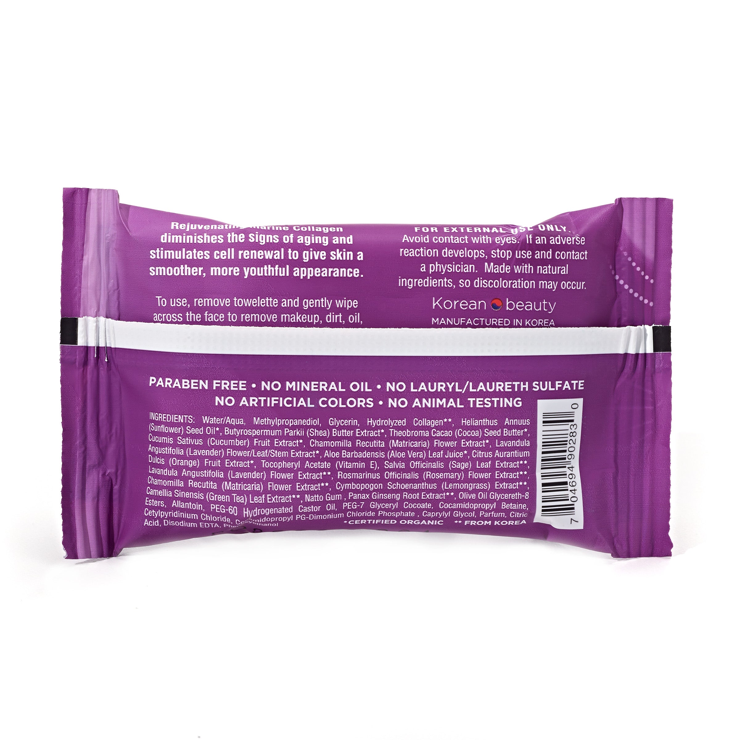 earth-therapeutics-cleansing-facial-towelettes-collagen-travel-size-15-wipes image 3
