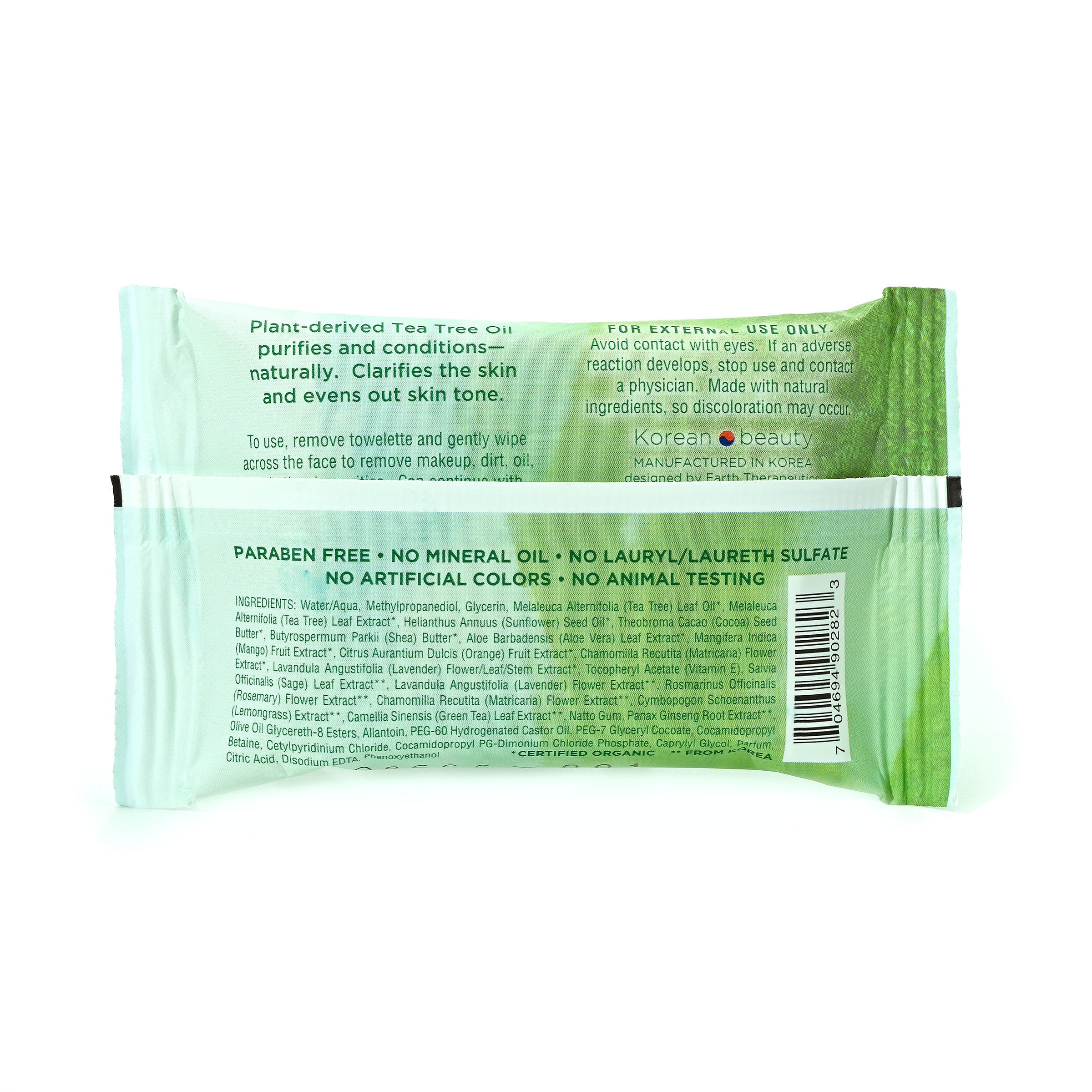 earth-therapeutics-cleansing-facial-towelettes-tea-tree-travel-size image 3