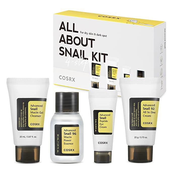 cosrx all about snail kit 4step